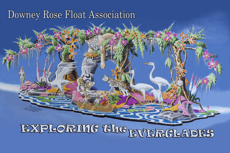 2016-0101-RoseParage-EvergladesFloat-DowneyFloat